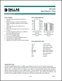 DS1222 Datasheet