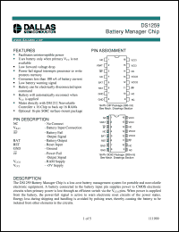 DS1259 Datasheet