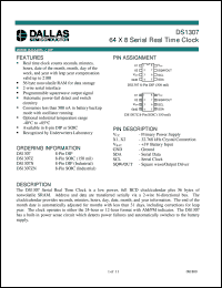 DS1307 Datasheet