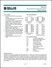 DS1312 Datasheet