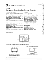 LP2980AIM5X-4.0 Datasheet