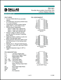 DS1321 Datasheet