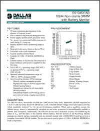 DS1345YP-70-IND Datasheet