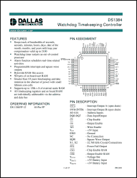 DS1384FP-120 Datasheet
