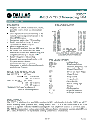 DS1553P-70 Datasheet