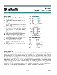 DS1602 Datasheet