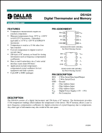 DS1624 Datasheet