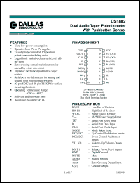 DS1802 Datasheet