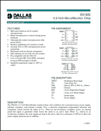 DS1832 Datasheet