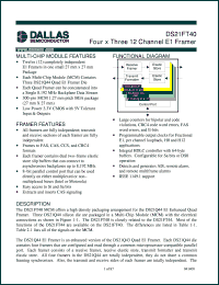 DS21FT42N Datasheet