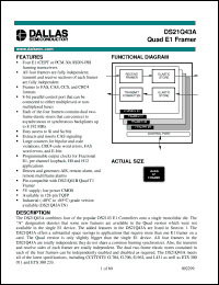 DS21Q43ATN Datasheet