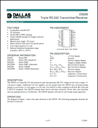 DS229S/T&R Datasheet