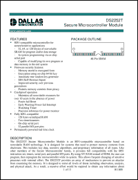 DS2252T-32-16 Datasheet