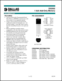 DS2502 Datasheet