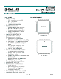 DS80C390-QCR Datasheet