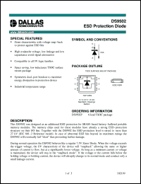 DS9502P/T&R Datasheet