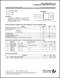 Y1112 Datasheet