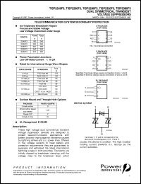 TISP2260F3DR Datasheet