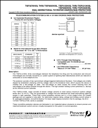 TISP3180F3P Datasheet