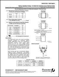 TISP7082F3SL Datasheet