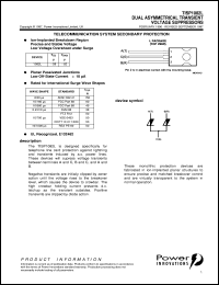 TISP1082F3SL Datasheet