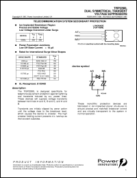 TISP2290F3SL Datasheet