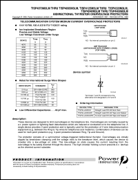 TISP4260F3D Datasheet