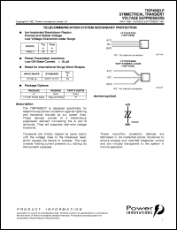 TISP4082F3SL Datasheet