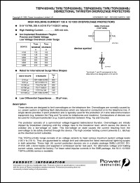 TISP4360H4BJ Datasheet