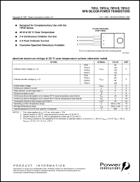 TIP31 Datasheet