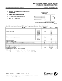BD539D Datasheet