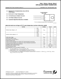 TIP41 Datasheet