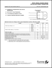 BD545 Datasheet
