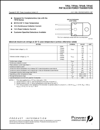 TIP34 Datasheet