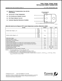 TIP36 Datasheet