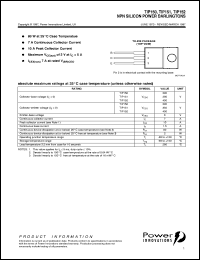 TIP150 Datasheet