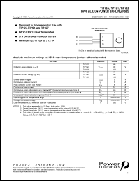 TIP122 Datasheet