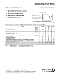 BDW93CF Datasheet