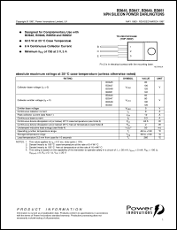 BD645 Datasheet