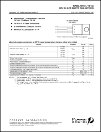 TIP131 Datasheet