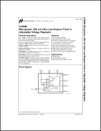 LP2986IMM-3.0 Datasheet