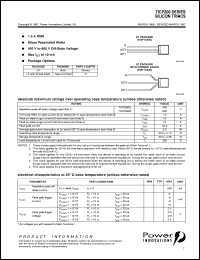 TICP106D Datasheet