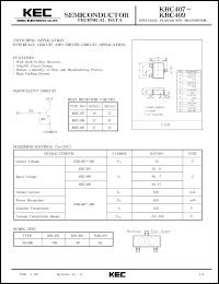 KRC408 Datasheet