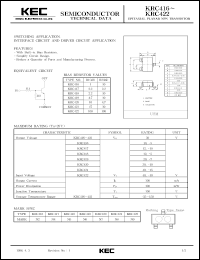 KRC421 Datasheet