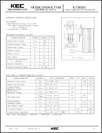 KTB595 Datasheet