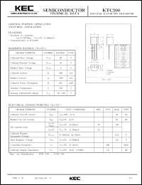 KTC200 Datasheet
