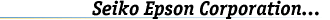 Seiko Epson Corporation