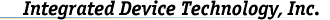 Integrated Device Technology, Inc.