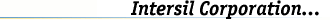 Intersil Corporation