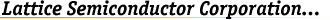 Lattice Semiconductor Corporation